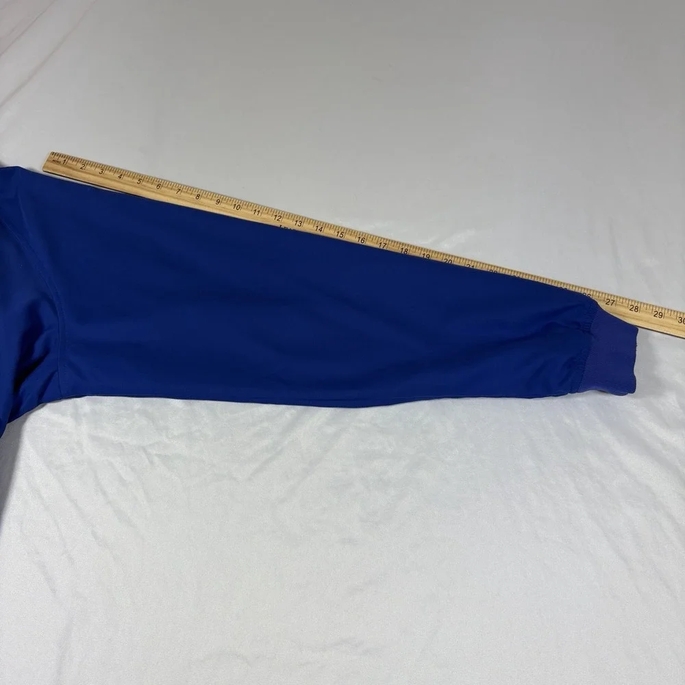 Ashworth‎ Weather Systems Men's Large Vintage Blue Pullover Golf Windbreaker Y2K